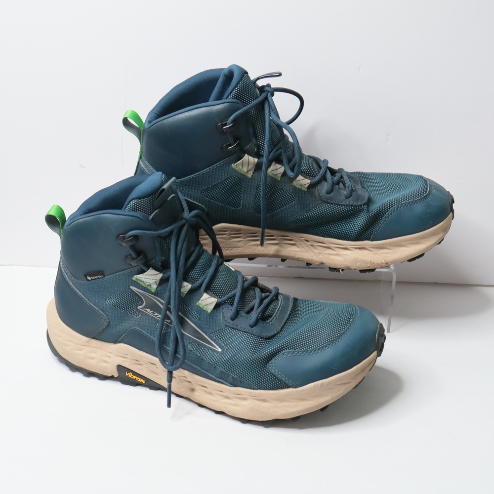 Altra‎ Timp GTX Women 11 Blue Gore-Tex Hiking Boots AL0A85QC445 Vibram Outsole